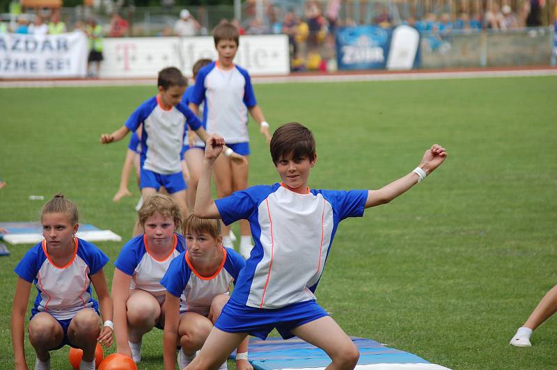 Přerov se stal v sobotu dějištěm krajského sokolského sletu, na který zavítalo na 1700 cvičenců.