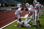 Přerovští Mamuti ve finále 2. ligy amerického fotbalu porazili Prague Black Panthers 35:0 a slavili titul.