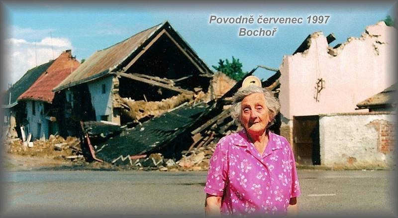 Ohromné škody napáchaly povodně v červenci roku 1997  v Přerově, Troubkách Vlkoši, Bochoři a řadě dalších obcí.