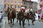 Historický průvod centrem Přerova, ale také řemeslný jarmark a celá řada zajímavých vystoupení na Horním náměstí - takový byl program Svatovavřineckých hodů během neděle.