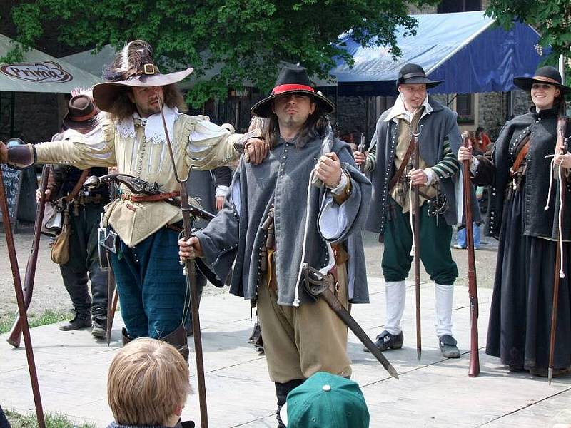 Festival vojenské historie na Helfštýně