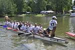 Festival dračích lodí na Laguně v Přerově