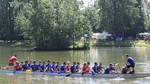 Přerovský festival amatérských posádek dračí lodí