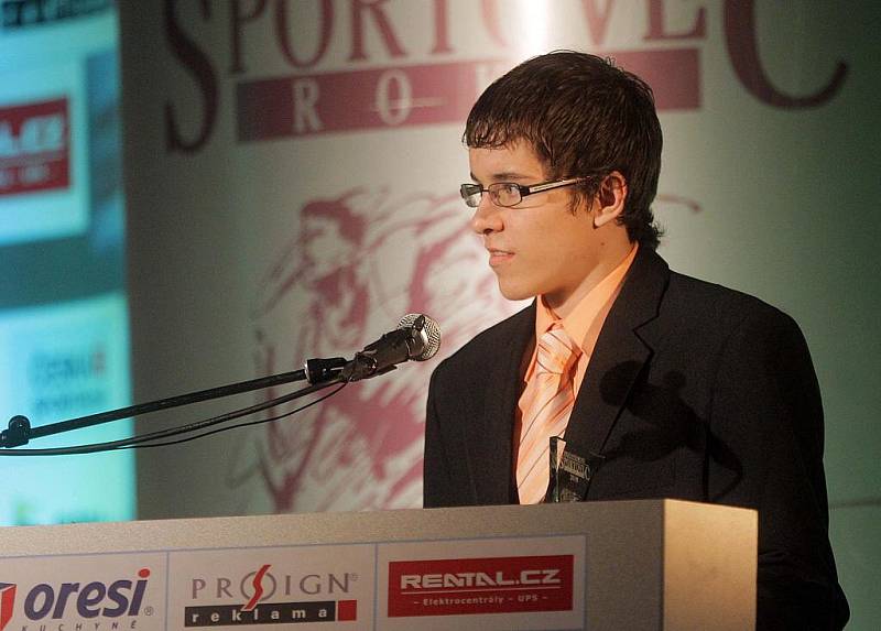 Nejúspěšnější sportovec roku 2010 města a okresu Přerov - galavečer s vyhlášením výsledků - Petr Šístek (sálová cyklistika)