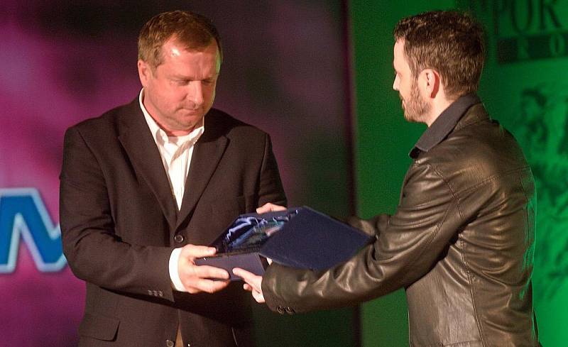 Nejúspěšnější sportovec roku 2010 města a okresu Přerov - galavečer s vyhlášením výsledků - kouč Plzně Pavel Vrba (vlevo)