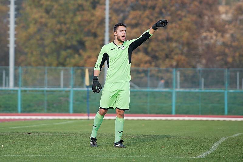 Fotbalové derby mezi domácím Přerovem a Kozlovicemi ovládla 2:1 Viktorka. Roman Konečný. Foto: Deník/Jan Pořízek