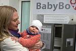 Otevření modernizovaného babyboxu v nemocnici Přerov.