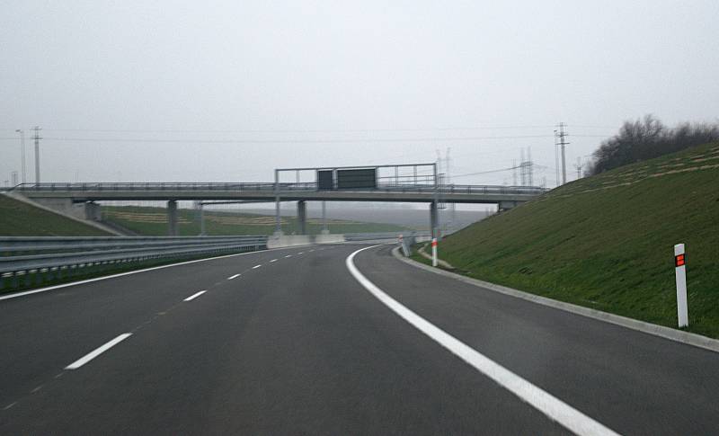 Nový úsek dálnice D1 Lipník - Přerov