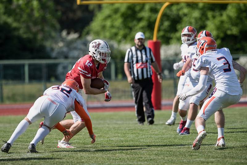 Přerov Mammoths doma jasně prohráli s Prague Lions.