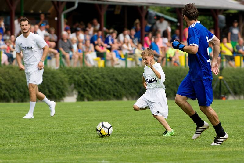 Druhý ročník benefiční akce Sportovcům na dětech záleží v Kozlovicích u Přerova