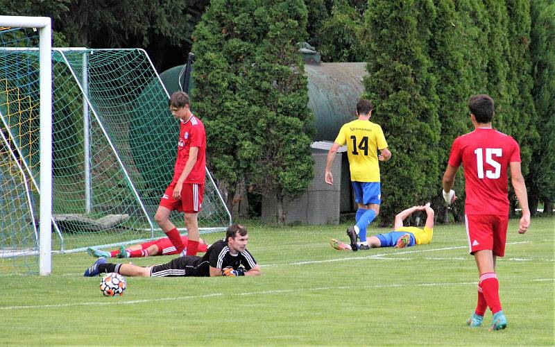 Přípravné utkání FK Kozlovice - SK Sigma Olomouc U18.