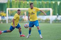 Fotbalisté Kozlovic (ve žlutém). Ilustrační foto