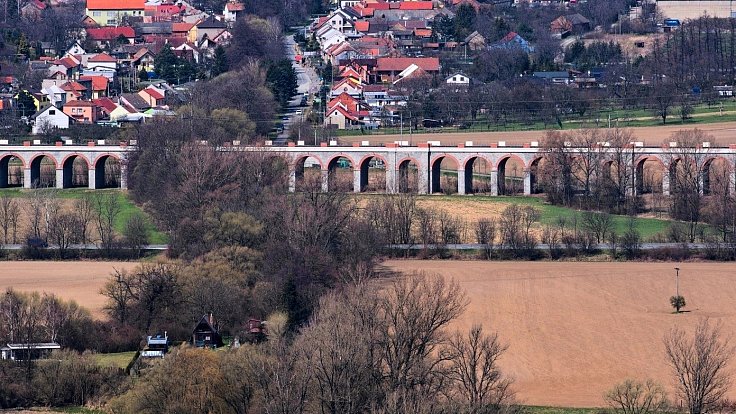 Jezernický viadukt, ilustrační foto.