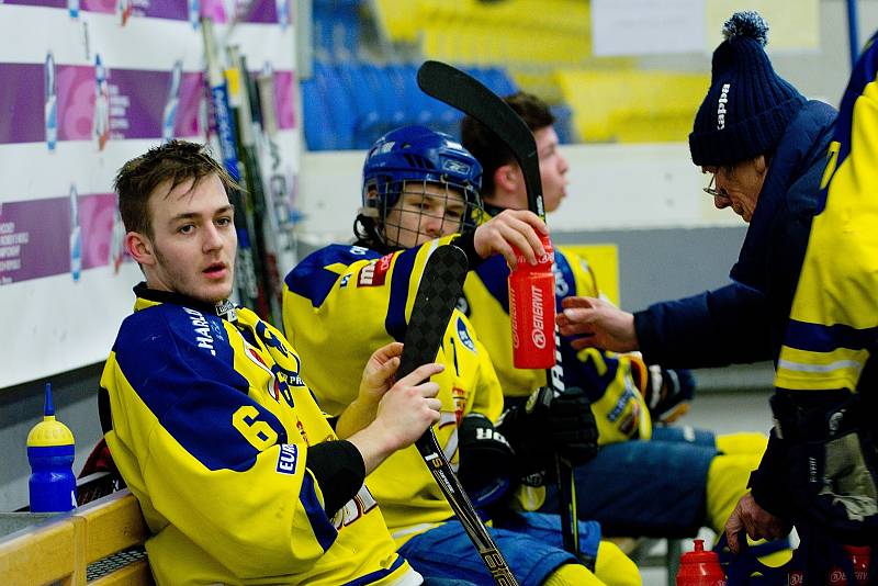 Starší dorostenci HC Zubr Přerov porazili v prvním utkání baráže o extraligu Jablonec 6:0.