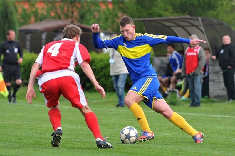 FC Želatovice (v modrém) vs. FC Kralice na Hané