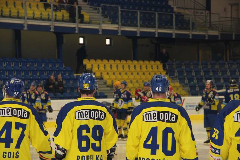 Přerovští hokejisté se na domácím stadionu loučili se sezonou i fanoušky