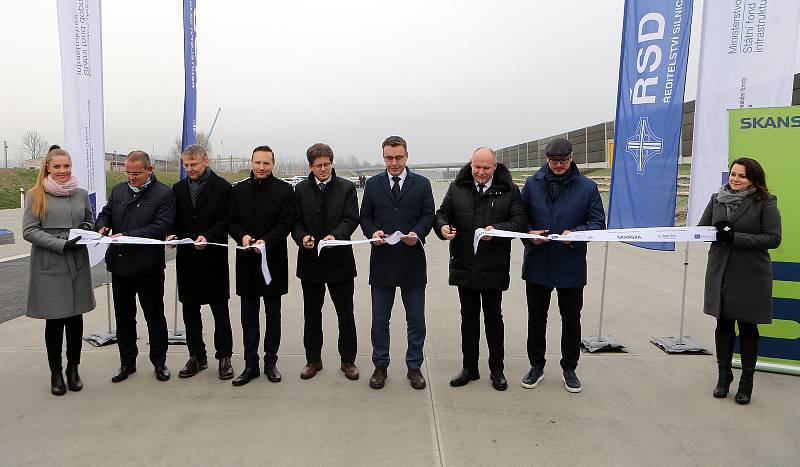 Otevření nového úseku dálnice D1 Lipník - Přerov, 12. prosince 2019