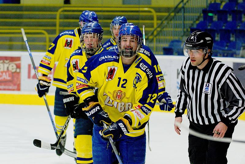 Starší dorostenci HC Zubr Přerov porazili v prvním utkání baráže o extraligu Jablonec 6:0.