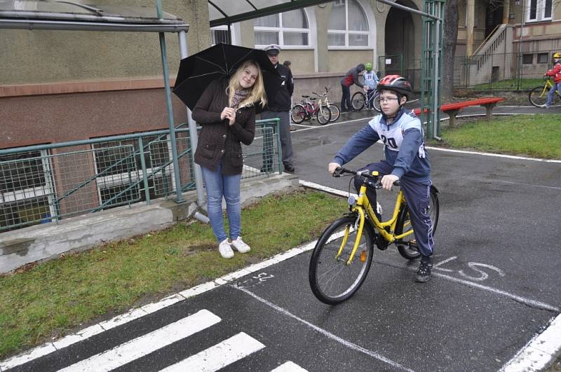 Dopravní soutěž mladých cyklistů v Přerově