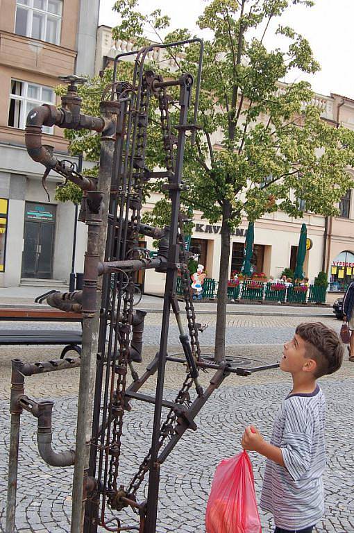 Vernisáž expozice Kov ve městě, Lipník nad Bečvou