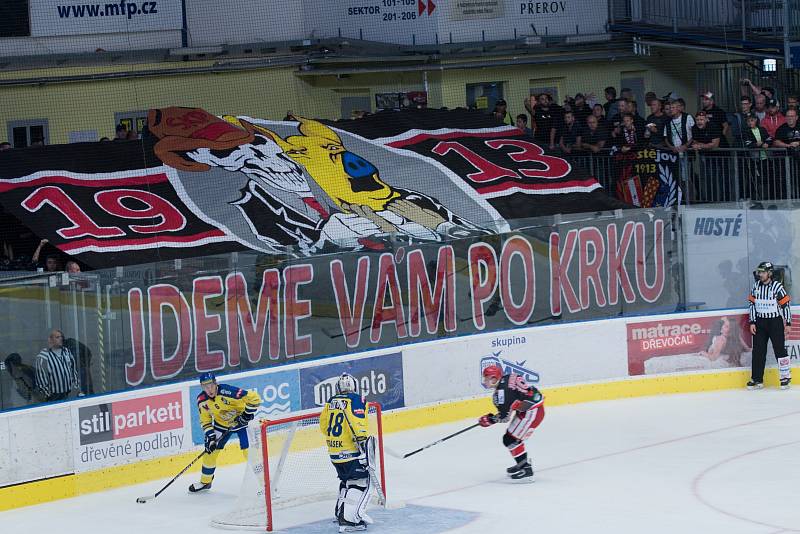 Hokejisté Přerova na úvod sezony přivítali v derby Prostějov.