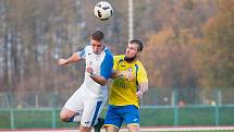 Fotbalové derby mezi domácím Přerovem a Kozlovicemi ovládla 2:1 Viktorka. Foto: Deník/Jan Pořízek