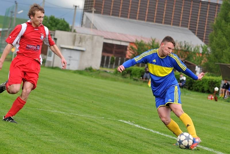 FC Želatovice (v modrém) vs. FC Kralice na Hané