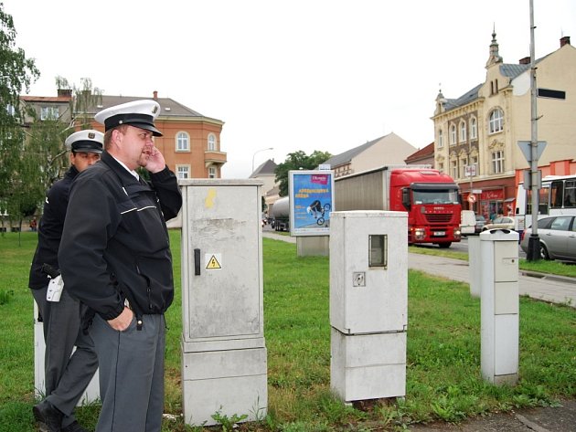 Dopravní kolaps v Přerově 