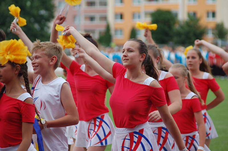 Přerov se stal v sobotu dějištěm krajského sokolského sletu, na který zavítalo na 1700 cvičenců.