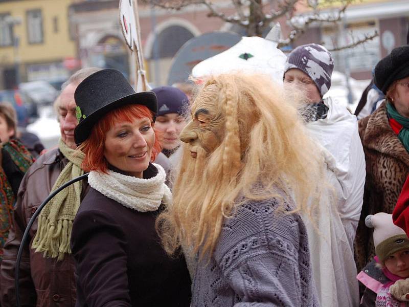 Masopustní veselí ovládlo v sobotu centrum Přerova.