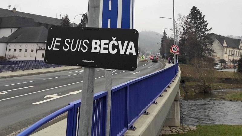 Řeka Moravice. Iniciativa Je suis Bečva / Jsem Bečva