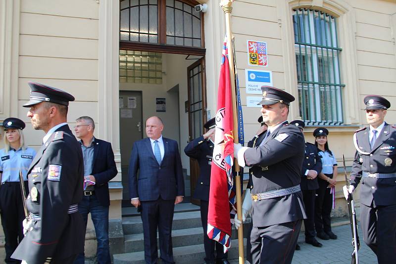 Otevření nově zrekonstruované služebny policie v Přerově u nádraží