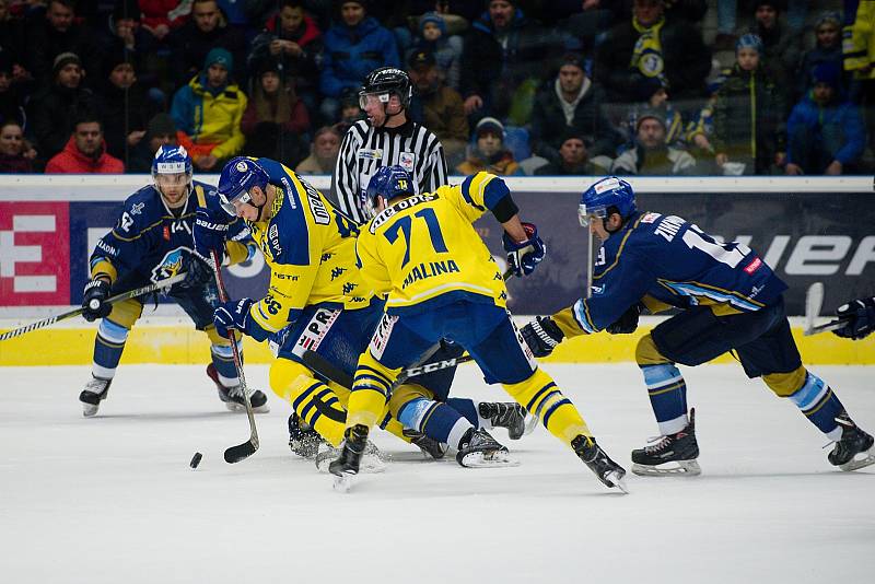 Hokejisté Přerova proti Kladnu. Nastoupil i Jaromír Jágr.