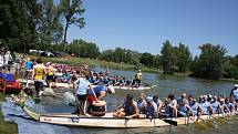 Přerovský festival amatérských posádek dračí lodí