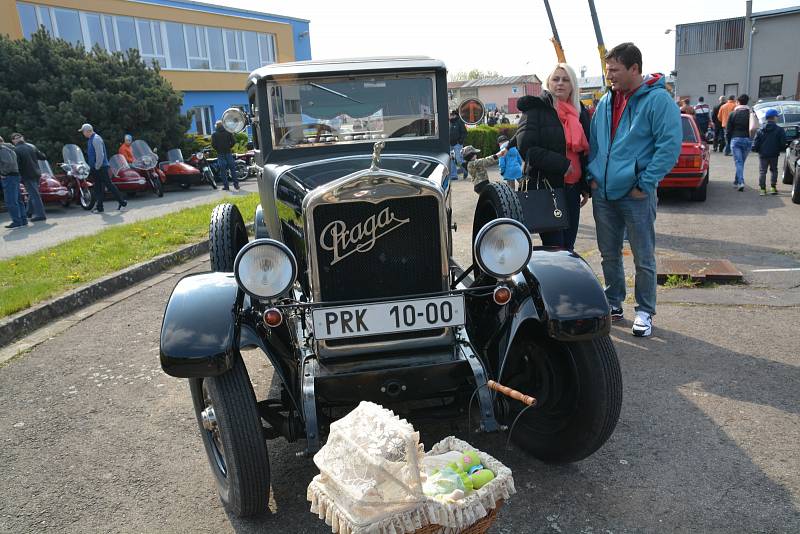 Veteránská jízda zručnosti v Přerově