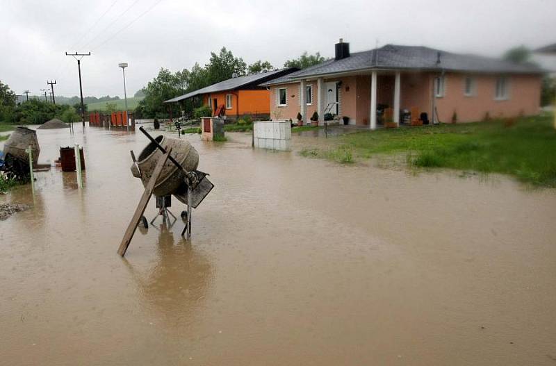 Domaželice na Přerovsku, středa 2.6. 2010