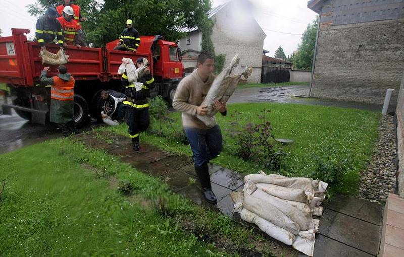 Domaželice na Přerovsku, středa 2.6. 2010