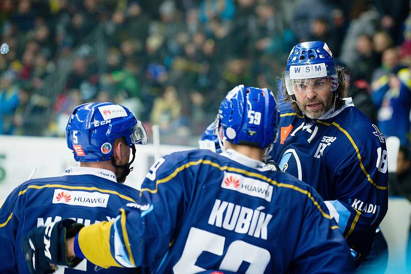 Hokejisté Přerova proti Kladnu. Nastoupil i Jaromír Jágr. Foto: Deník/Jan Pořízek