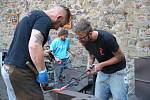 Mezinárodní setkání uměleckých kovářů Hefaiston na hradě Helfštýn