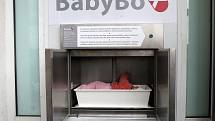 Otevření modernizovaného babyboxu v přerovské nemocnici