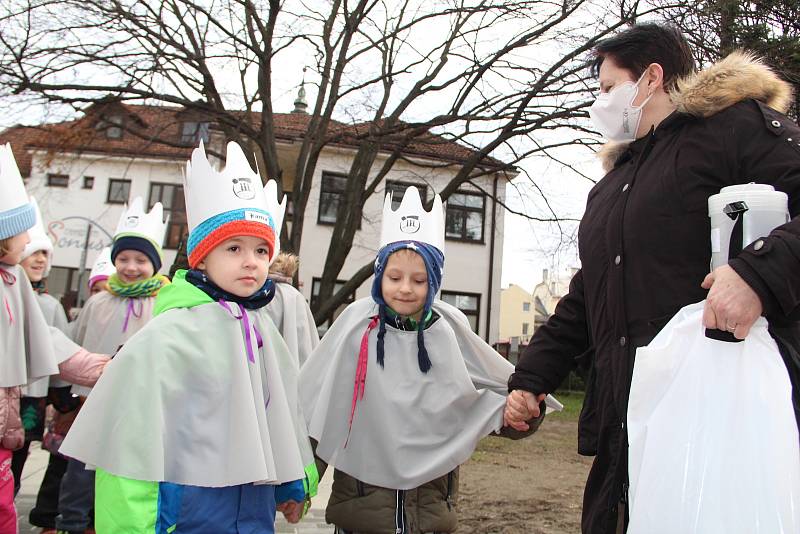 Tříkráloví koledníci v Přerově - 6. ledna 2022