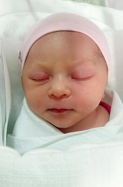 Laura Gerlová, Přerov, narozena dne 23. ledna 2017 v Přerově, váha: 3160 g, míra: 50 cm 