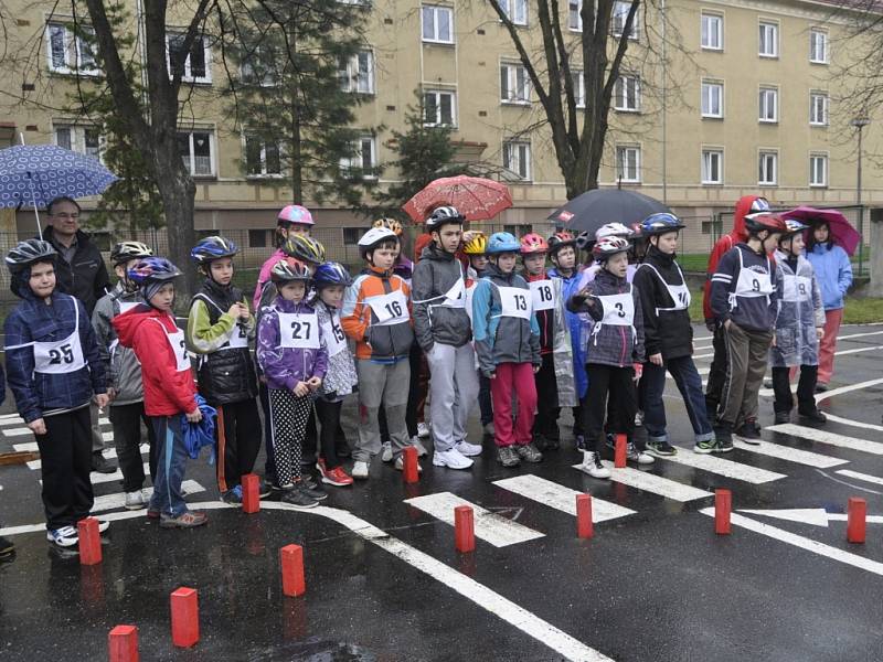 Dopravní soutěž mladých cyklistů v Přerově