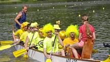 Festival dračích lodí na Laguně v Přerově