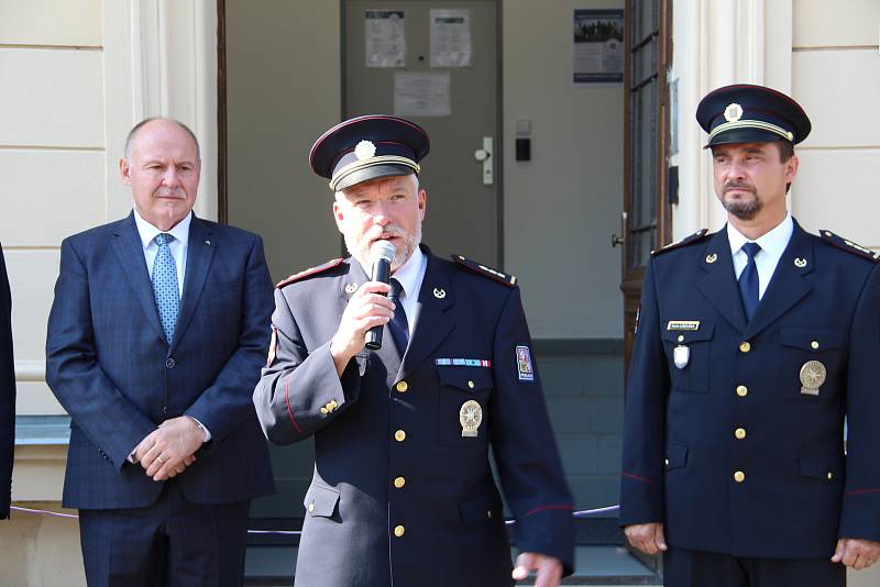 Otevření nově zrekonstruované služebny policie v Přerově u nádraží