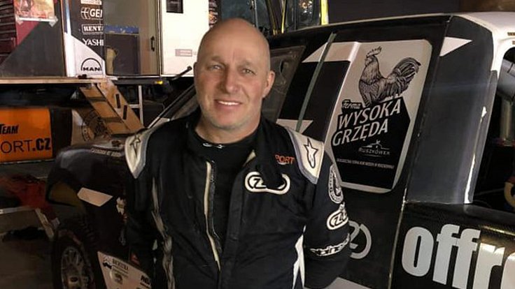 Miroslav Zapletal po dojetí šesté etapy Dakaru 2020.
