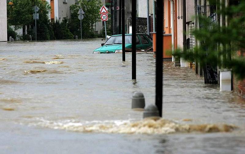 Zatopené Troubky, 18. května 2010 odpoledne