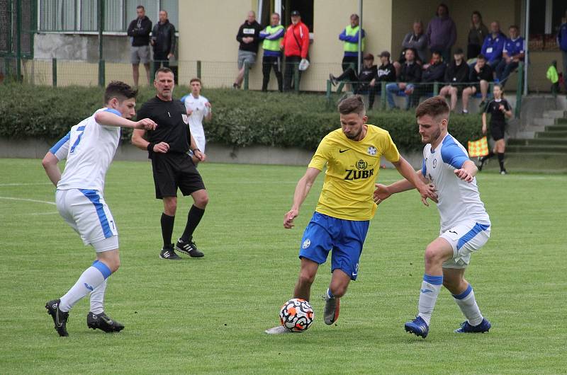 Fotbalová bitva o Přerov mezi FK Kozlovice a 1. FC Viktorie Přerov