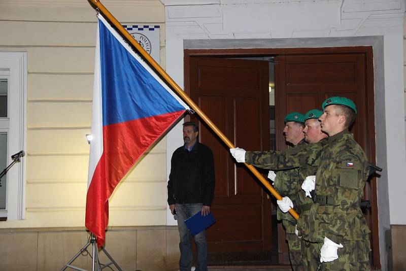 Den boje za svobodu a demokracii si připomněli ve čtvrtek 17. listopadu vpodvečer Přerované.