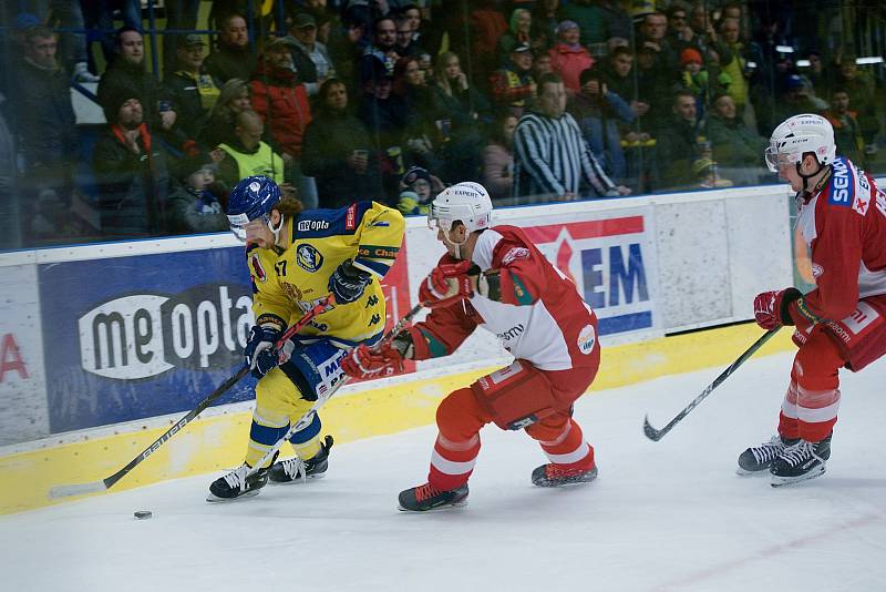 Hokejisté Přerova podlehli v prodloužení pražské Slavii 2:3.